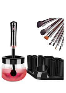 Electric makeup brush cleaner
