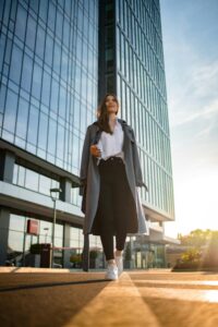 Chic corporate outfit