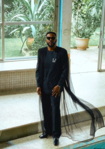Ebuka wearing Mai Atafo's design