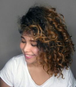 curly hair