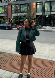 Cropped Blazer