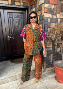 Two Piece Ankara Style